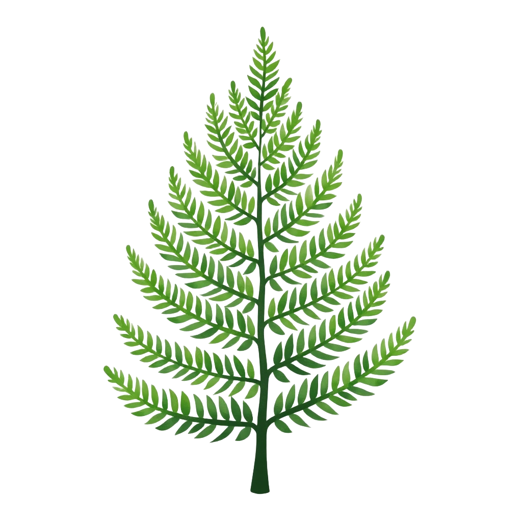 Fern Plant Illustration